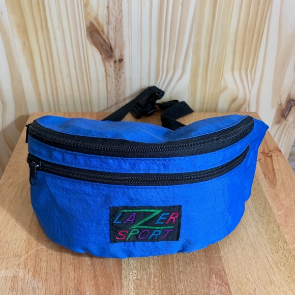 Vintage Handbags - Vintage Lazer Sport Fanny Pack Bum Bag